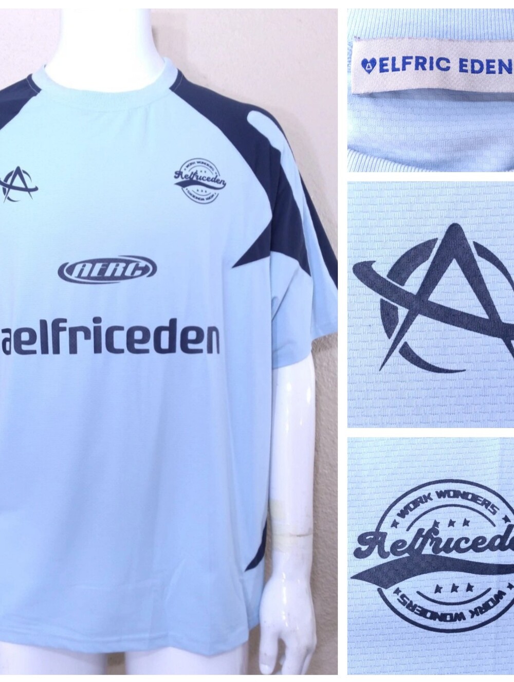 AELFRIC EDEN Soccer Jersey T Shirt MEDIUM Size M MENS FIFA World Cup DRI FIT USA